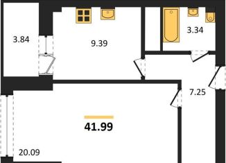 Продаю 1-ком. квартиру, 42 м2, Ростов-на-Дону, Ленинский район