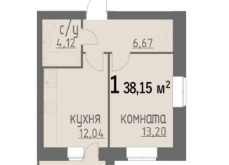 Продаю 1-ком. квартиру, 38.2 м2, Муром, Муромская улица, 25А