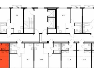 Продаю квартиру студию, 25.4 м2, Санкт-Петербург, метро Чёрная речка