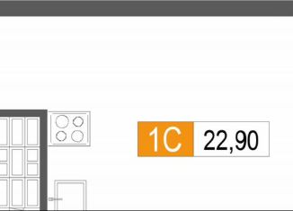 Продаю квартиру студию, 22.9 м2, Екатеринбург, метро Ботаническая, улица Новостроя, 5