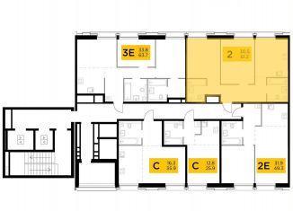 Продается 2-ком. квартира, 61.2 м2, Москва, станция Балтийская