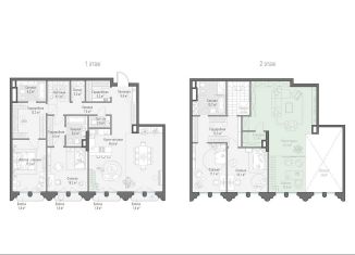 Продается 2-комнатная квартира, 150.4 м2, Москва, ЦАО, Фрунзенская набережная, 30с1