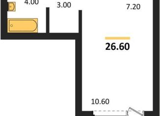 Продам квартиру студию, 26.6 м2, Новосибирск, Ленинский район