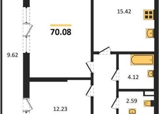 Продаю 2-комнатную квартиру, 70.1 м2, Воронеж, Центральный район, Московский проспект, 132