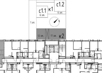 Продажа 2-ком. квартиры, 55.8 м2, Москва, улица Петра Кончаловского, 7к2, станция ЗИЛ