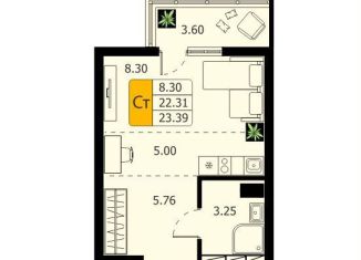 Продается квартира студия, 23.4 м2, Химки, жилой комплекс Химки Тайм, к2