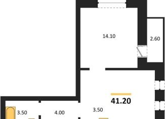 Продаю однокомнатную квартиру, 41.2 м2, Новосибирск, улица Брестская Горка, 8, Заельцовский район