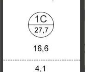 Продажа квартиры студии, 27.7 м2, Московская область, улица Романычева, 5