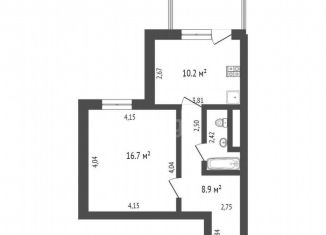 Продается 1-комнатная квартира, 39.2 м2, Санкт-Петербург, Ленинский проспект, метро Ленинский проспект