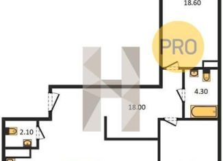 Продается 2-ком. квартира, 98.4 м2, Воронеж, Железнодорожный район, улица Фёдора Тютчева, 93/4