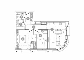 Продается трехкомнатная квартира, 62.9 м2, Москва, ВАО