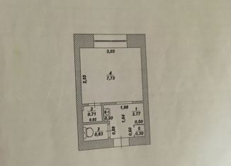 Продаю однокомнатную квартиру, 12 м2, Димитровград, улица М. Тореза, 2