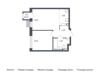 Продажа 2-комнатной квартиры, 38.2 м2, Москва, метро Пятницкое шоссе