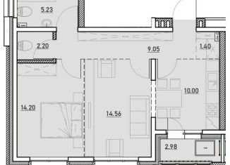 Продаю 2-комнатную квартиру, 59.6 м2, Иркутск, ЖК Zenith