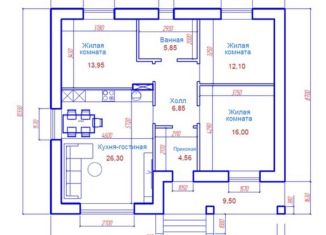 Дом на продажу, 95.1 м2, деревня Степанниково