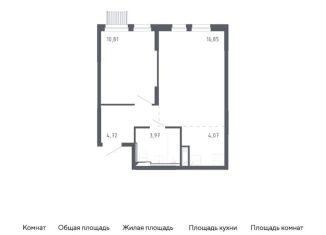 Продажа 2-комнатной квартиры, 40.4 м2, Москва, жилой комплекс Молжаниново, к1, метро Пятницкое шоссе