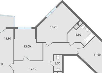 Продается 1-ком. квартира, 40.7 м2, Липецк, ЖК Атмосфера