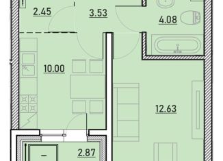 Продажа однокомнатной квартиры, 35.6 м2, Иркутск, ЖК Zenith