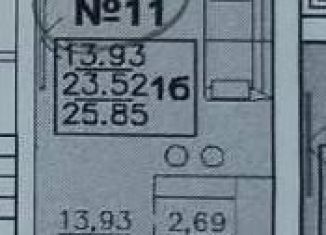 Продаю 1-комнатную квартиру, 28 м2, рабочий поселок Маркова, микрорайон Берёзовый, 247