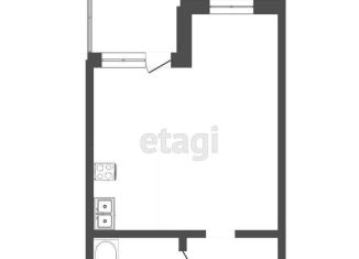 Продается квартира студия, 26.3 м2, Тюмень, Червишевский тракт, 47к3, ЖК Апрель