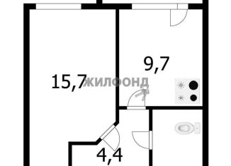 Продажа 1-комнатной квартиры, 33.5 м2, Новосибирск, Красносельская улица, 6/1, ЖК Аврора