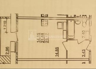 Продается квартира студия, 23.2 м2, Владимир, Северная улица, 2Б, ЖК Молодёжный