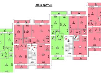 Продам 3-ком. квартиру, 78.6 м2, Новосибирск, Советский район, Золотистый переулок, 2