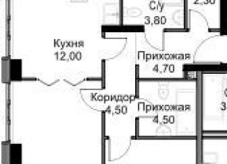 Продается двухкомнатная квартира, 63.1 м2, Москва, ЖК Афи Парк Воронцовский, улица Академика Челомея, 7Ас2