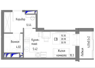 Продам однокомнатную квартиру, 30.2 м2, Ростов-на-Дону, проспект Стачки, 215Б