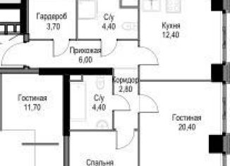 Продажа 2-комнатной квартиры, 65 м2, Москва, ЖК Афи Парк Воронцовский