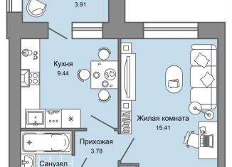 Продам 1-комнатную квартиру, 34 м2, Кировская область