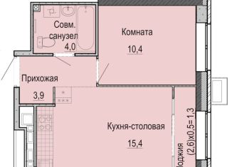 Продается 1-комнатная квартира, 33.7 м2, Ижевск