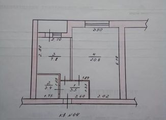 Продам 1-ком. квартиру, 36 м2, Елец, Хлебная улица, 3