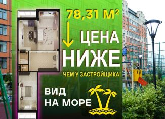 Продажа 2-комнатной квартиры, 78.3 м2, Дагестан