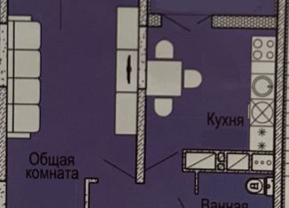 Продажа однокомнатной квартиры, 37 м2, Краснодар, улица Коммунаров, 270к1, ЖК Одесский