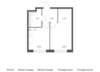 Продам однокомнатную квартиру, 36.4 м2, Ленинградская область