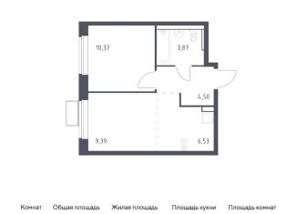 Продаю 2-ком. квартиру, 34.7 м2, посёлок Жилино-1, жилой комплекс Егорово Парк, к3.2