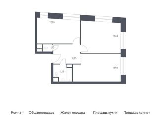 Продается 2-комнатная квартира, 70.1 м2, Москва, район Замоскворечье, Стремянный переулок, 2
