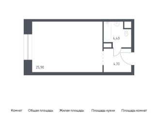 Продам квартиру студию, 35 м2, Москва, Стремянный переулок, 2, район Замоскворечье