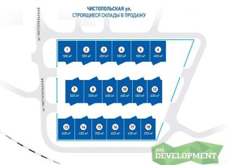 Продажа складского помещения, 1450 м2, Свердловская область, Чистопольская улица, 13