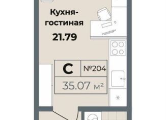 Квартира на продажу студия, 34.3 м2, Санкт-Петербург, муниципальный округ Владимирский