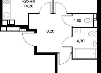 Продаю 2-комнатную квартиру, 60.8 м2, Ростовская область