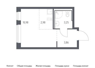 Квартира на продажу студия, 21.1 м2, Санкт-Петербург, ЖК Живи в Рыбацком