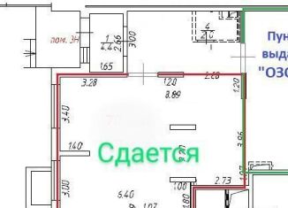 Сдается в аренду помещение свободного назначения, 101.6 м2, поселение Воскресенское, Чечёрский проезд