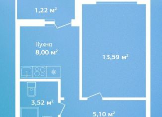 Продам 1-комнатную квартиру, 31.4 м2, Кировск