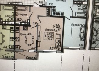 Продам 1-комнатную квартиру, 43 м2, Краснодар, Стахановская улица, 1/5к1, микрорайон Авиагородок