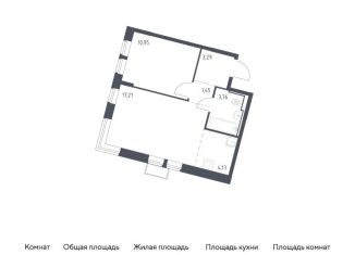 Продаю 1-комнатную квартиру, 40.8 м2, Москва, САО