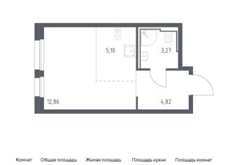 Продажа квартиры студии, 26.1 м2, Москва, метро Орехово
