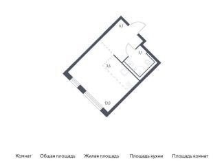 Продажа квартиры студии, 25.8 м2, Москва, жилой комплекс Молжаниново, к1