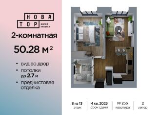 Продаю 2-комнатную квартиру, 50.3 м2, Республика Башкортостан